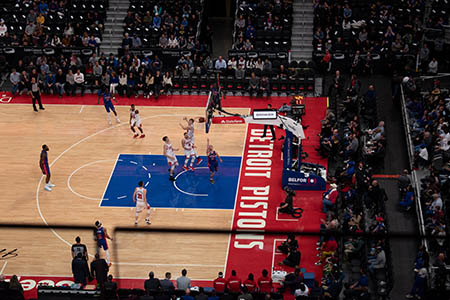 Detroit Pistons at Little Caesars Arena